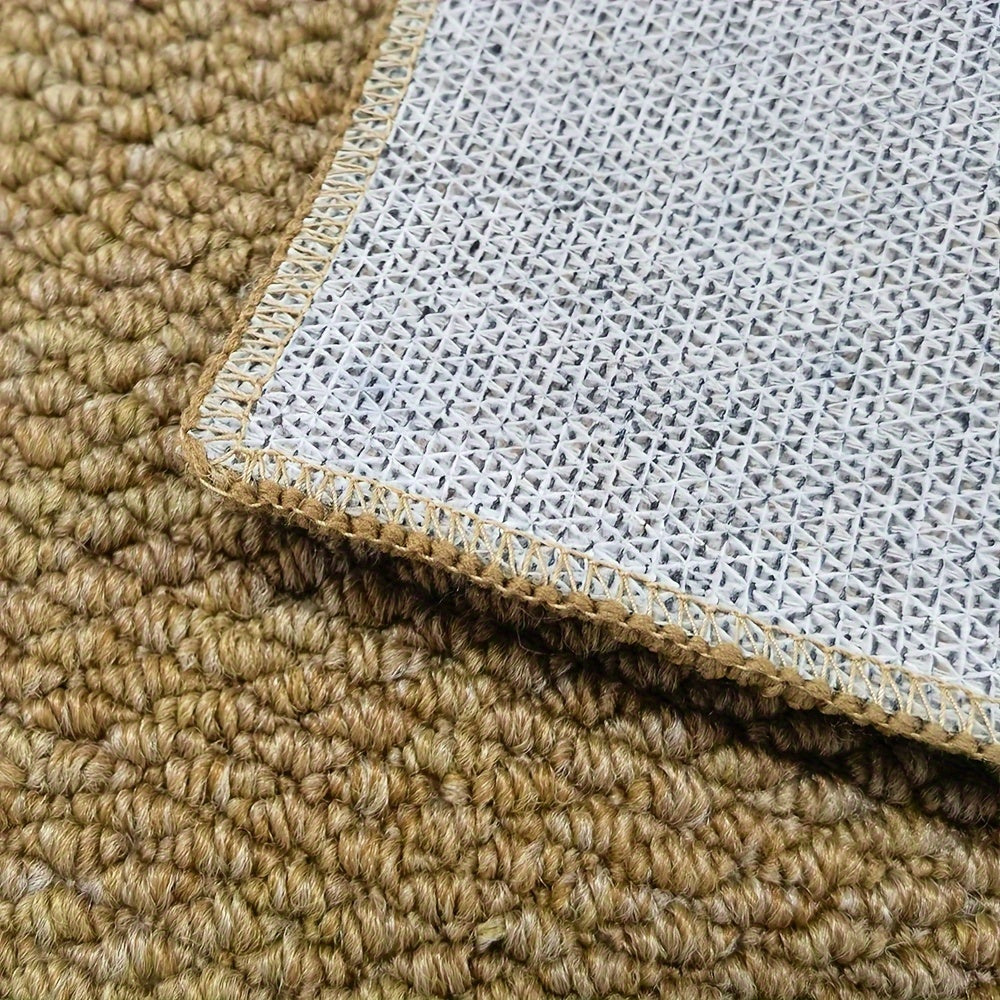 Jute-Style Indoor/Outdoor Door Mat – Soft, Absorbent, and Easy to Clean