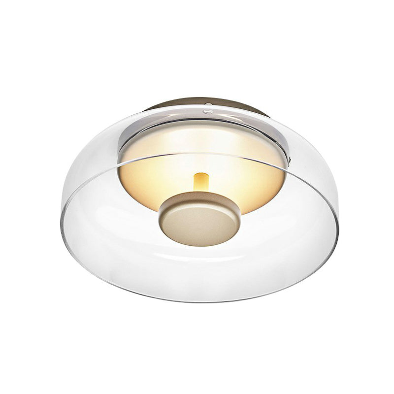Modern LED Glass Entryway Ceiling Light
