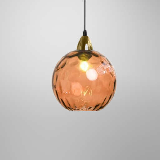Glass Globe Pendant Light