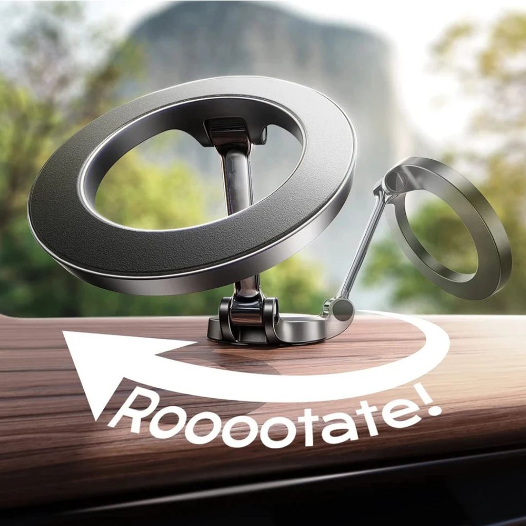 360-Degree Adjustable Magnetic Car Phone Mount