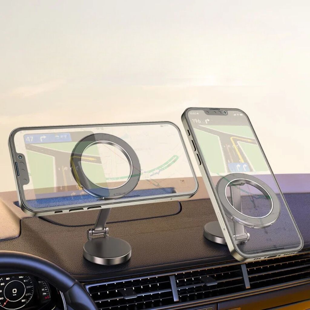 360-Degree Adjustable Magnetic Car Phone Mount