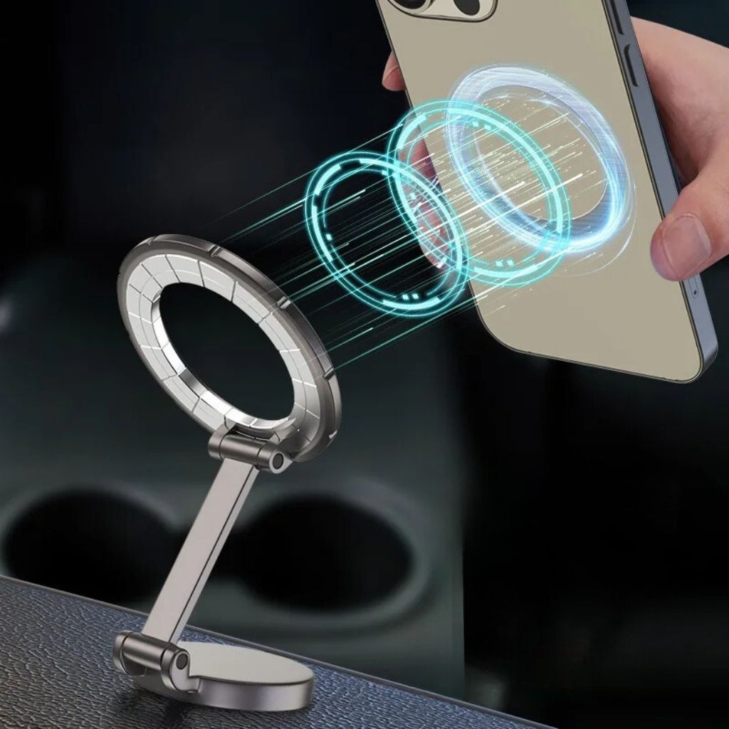 360-Degree Adjustable Magnetic Car Phone Mount