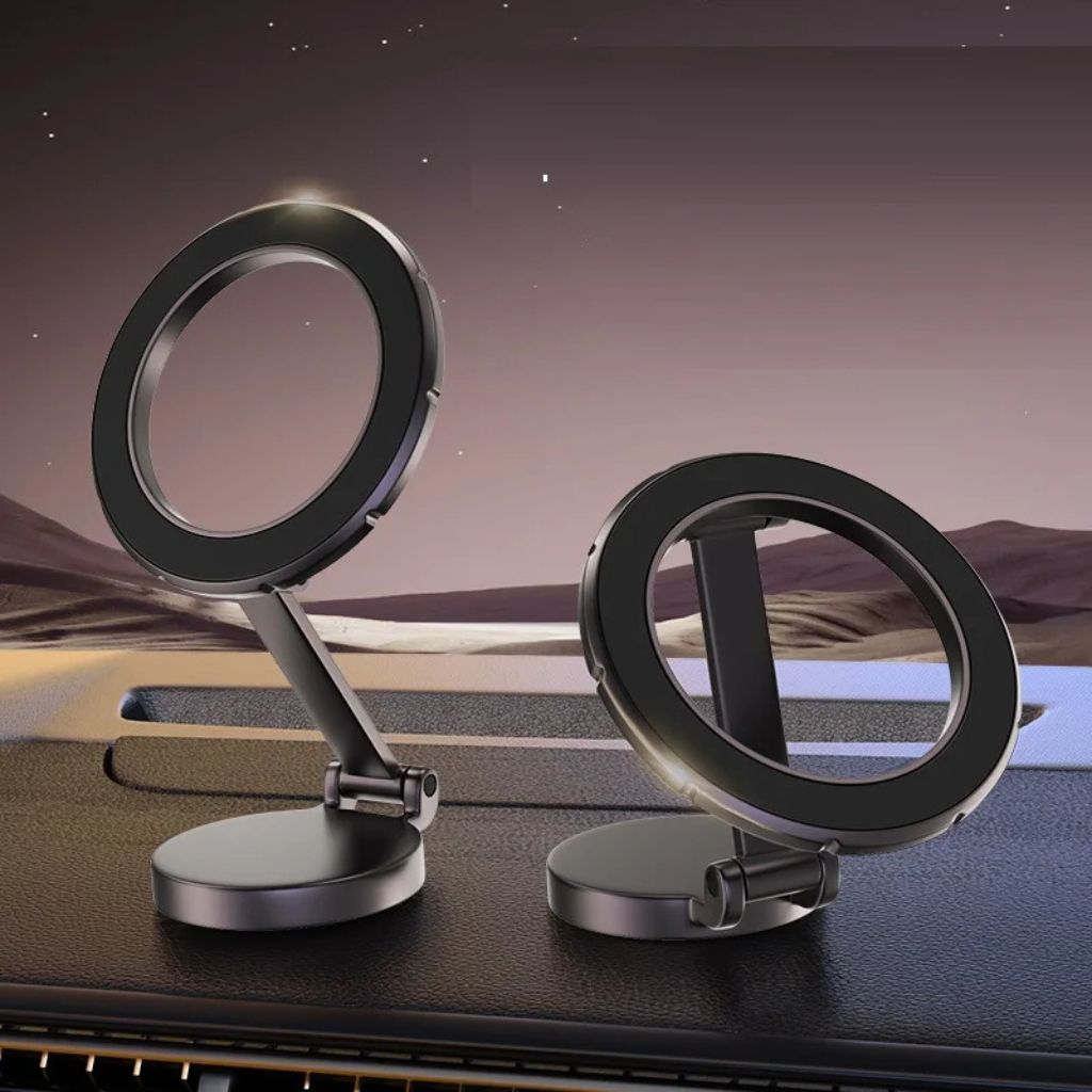 360-Degree Adjustable Magnetic Car Phone Mount