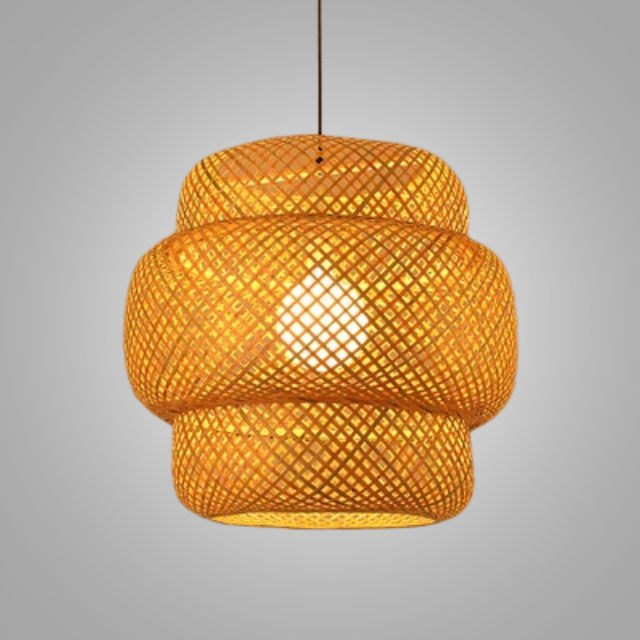 Handcrafted Rattan Pendant Light