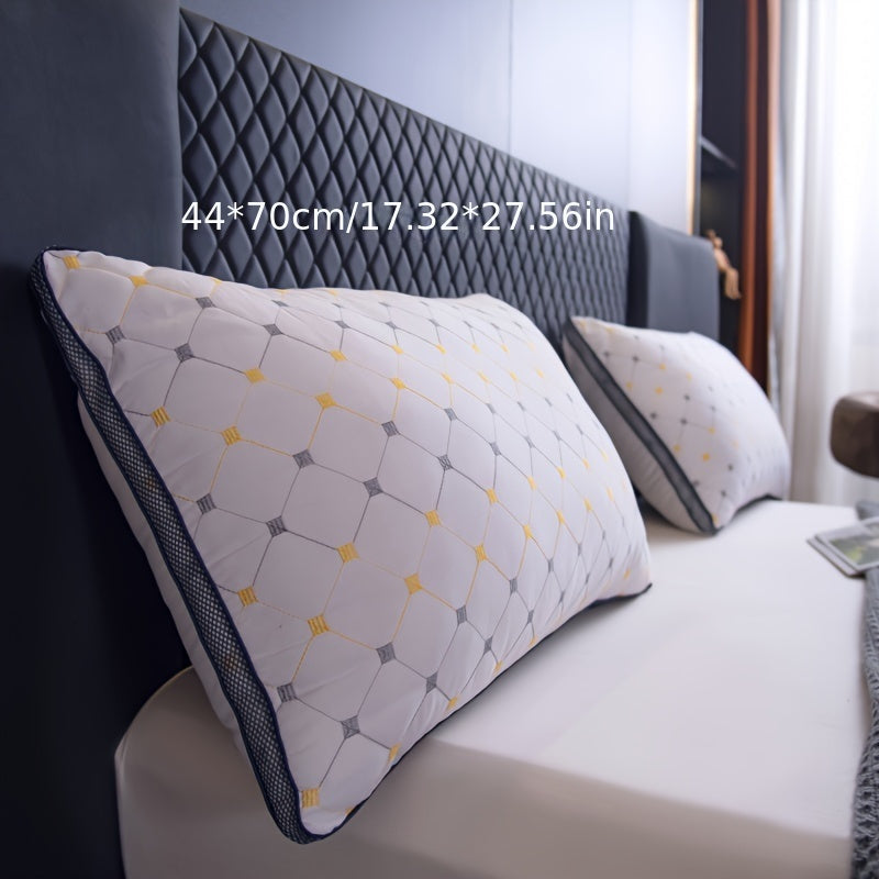 Soft Breathable Neck Support Pillow for Side and Back Sleepers