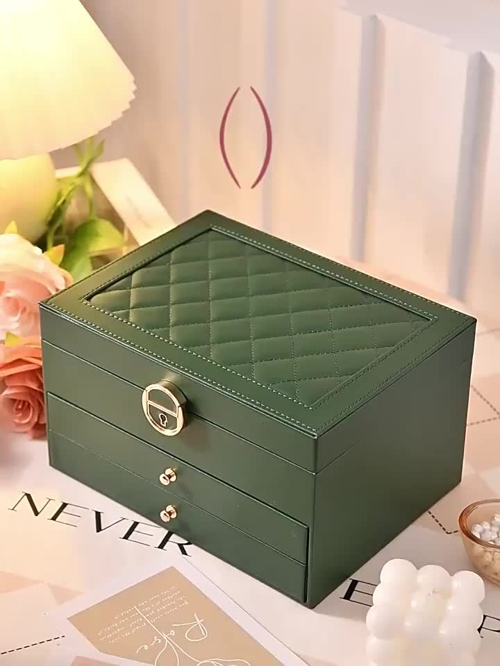 Luxury Jewelry Storage Box for Necklaces, Rings & Bracelets
