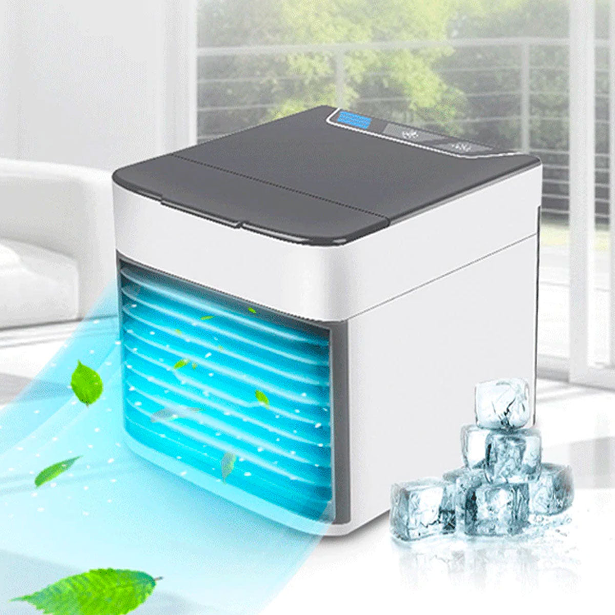 Portable Mini AC Unit – Cools, Humidifies & Purifies Indoor Air