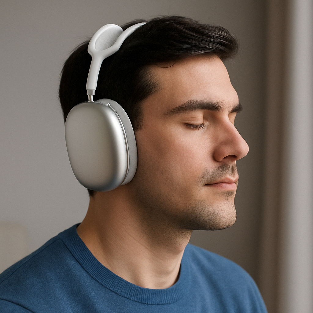 Bluetooth Noise Cancelling Over Ear Headphones for Immersive Sound 1