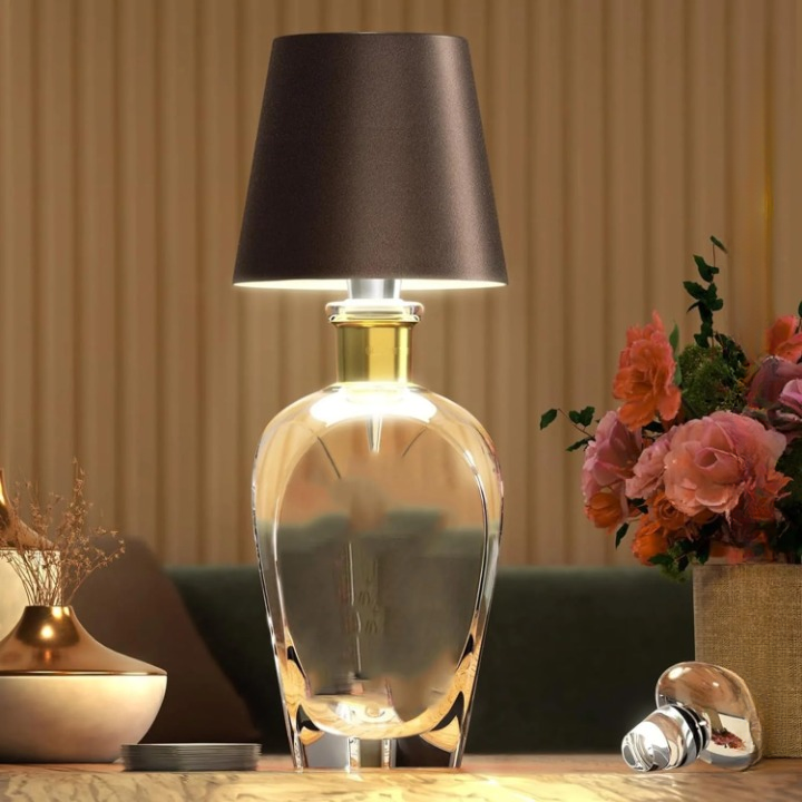 Bottle-Shaped Light Fixture
