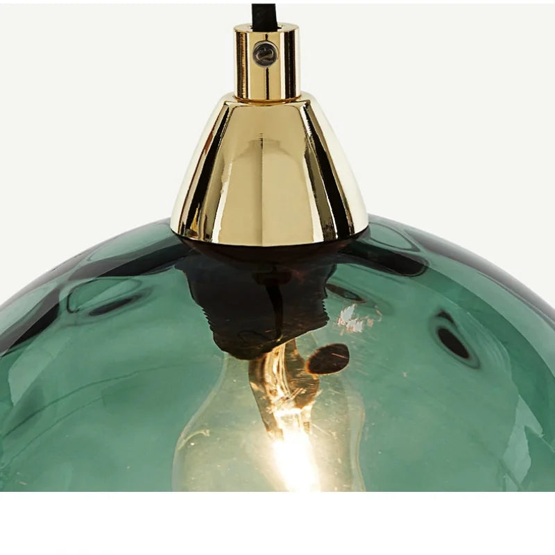 Glass Globe Pendant Light