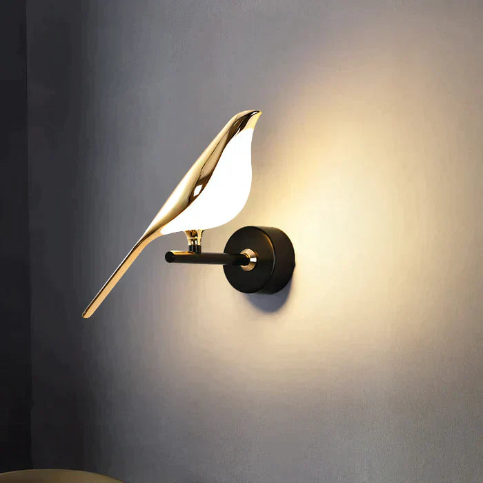 Bird-Shaped Scandinavian LED Wall Sconce