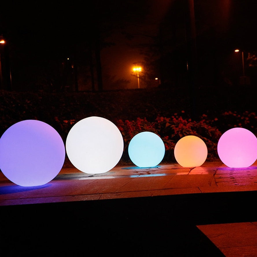 Round Outdoor Garden Light