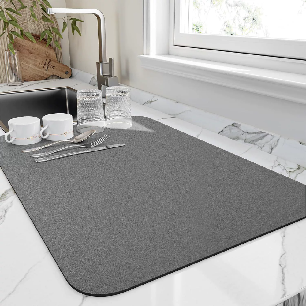 Diatomite Absorbent Coffee Bar Mat