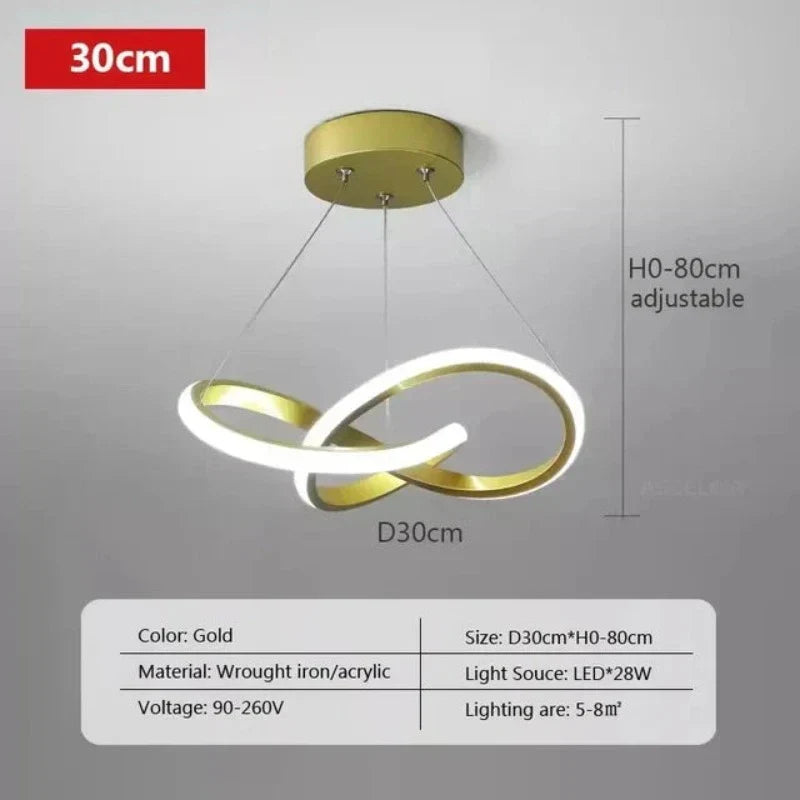 Modern LED Ceiling Light Fixture