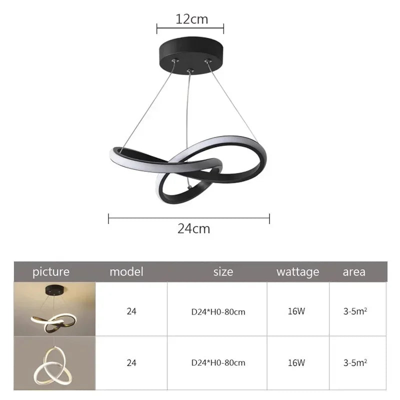 Modern LED Ceiling Light Fixture