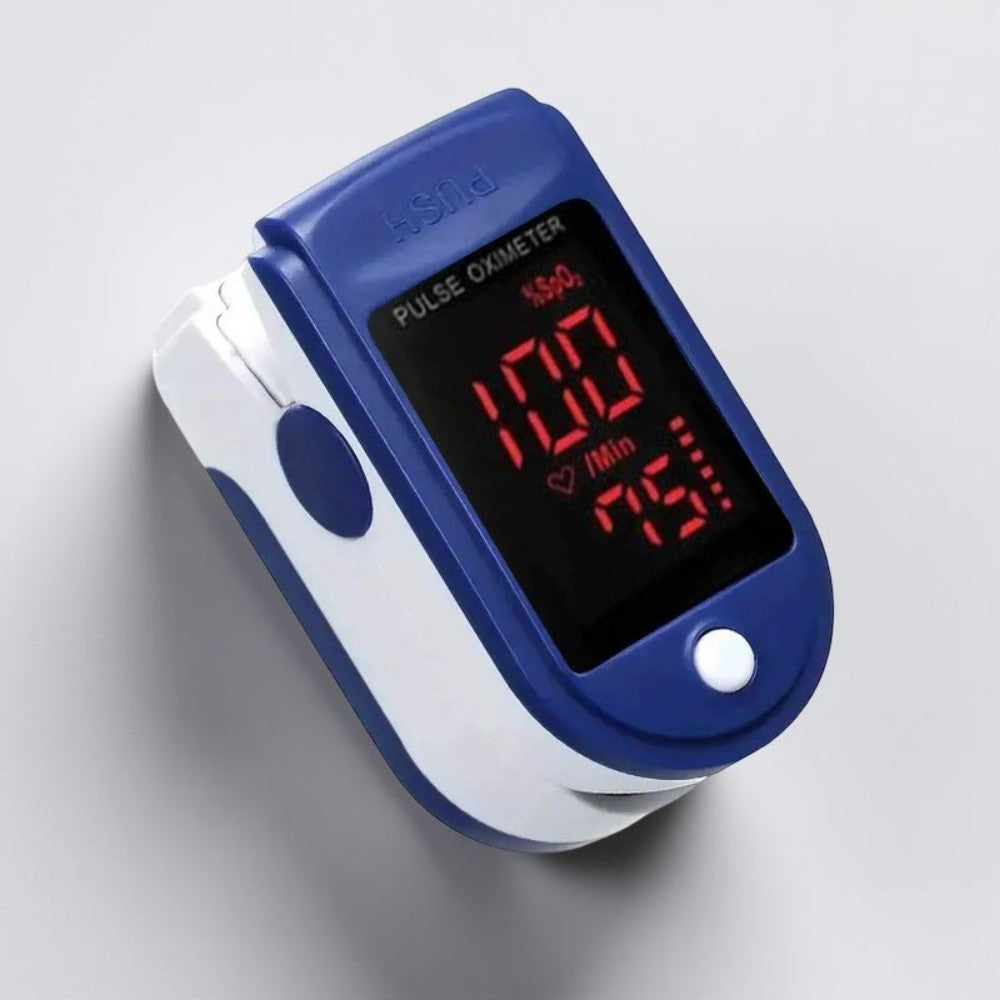 Digital Non-Invasive Fingertip Pulse Oximeter for Home Use
