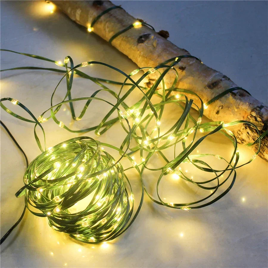 Outdoor LED Garland String Lights