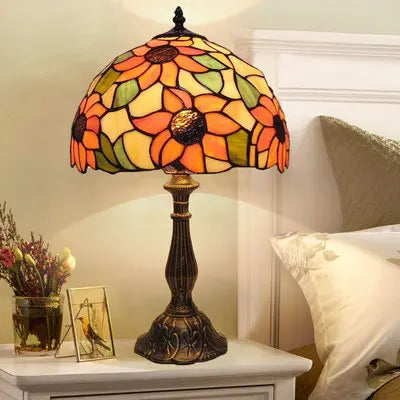 LuxLight Tiffany-Style Desk Lamp