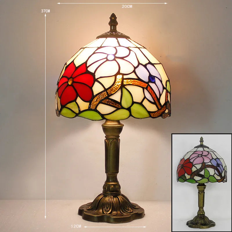 LuxLight Tiffany-Style Desk Lamp