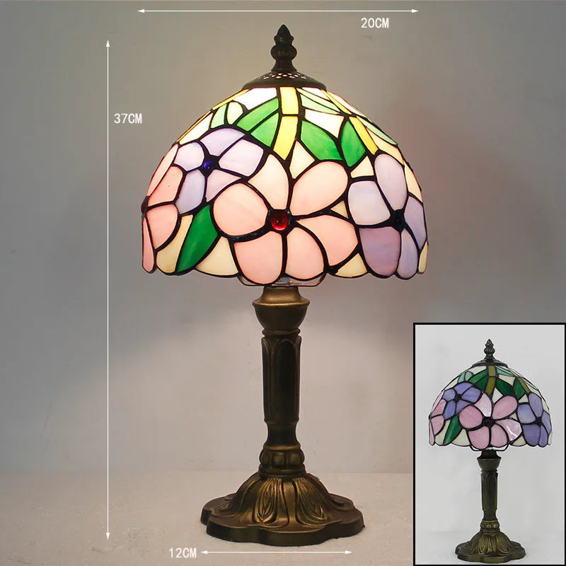 LuxLight Tiffany-Style Desk Lamp
