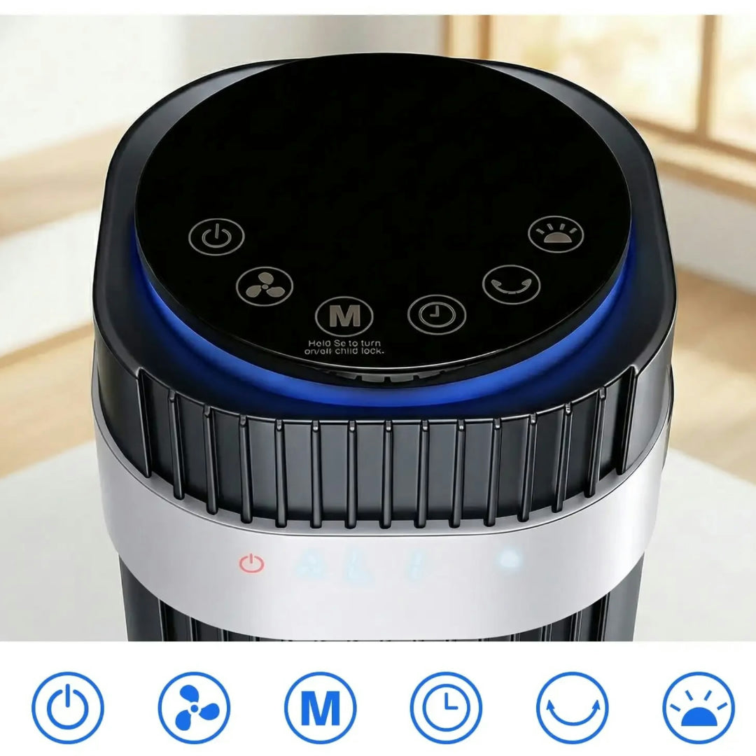 Silent Tower Fan for Indoor Cooling