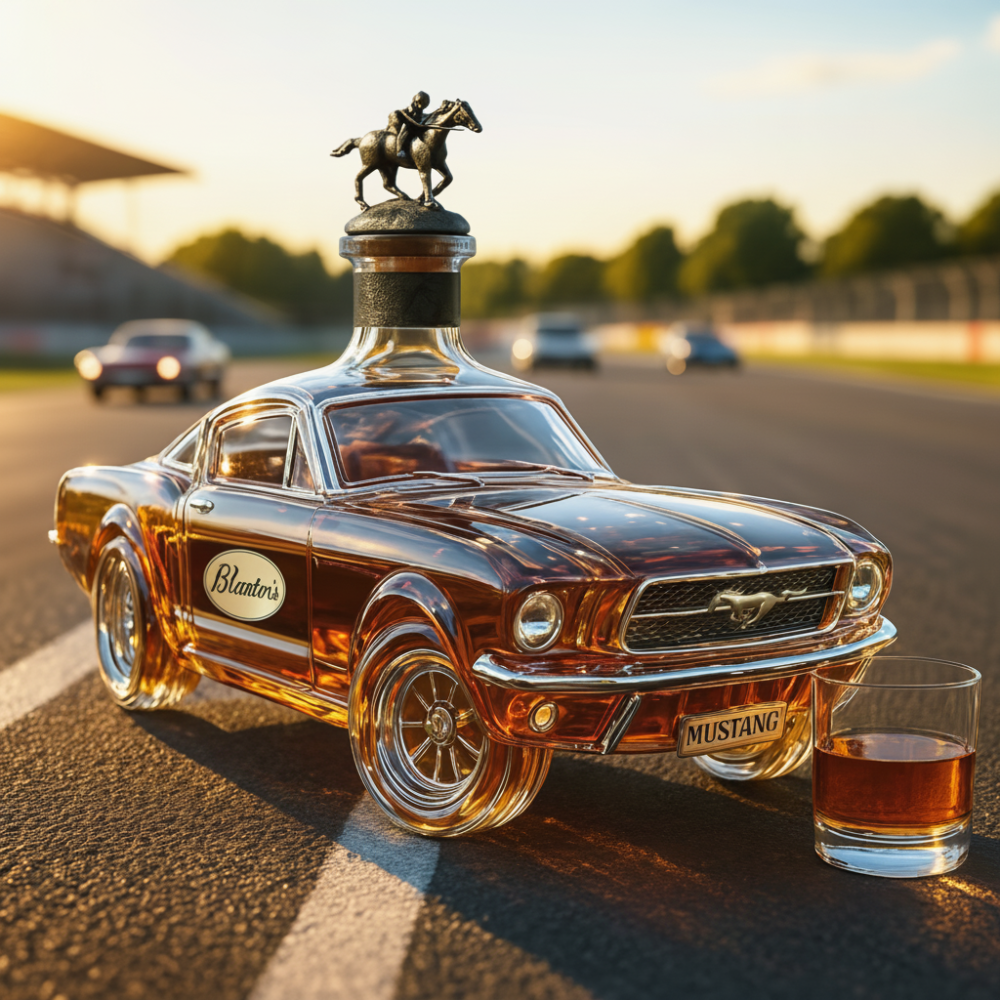 Car-Shaped Display Whiskey Decanter