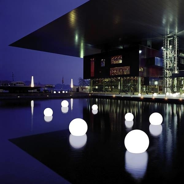 Round Outdoor Garden Light