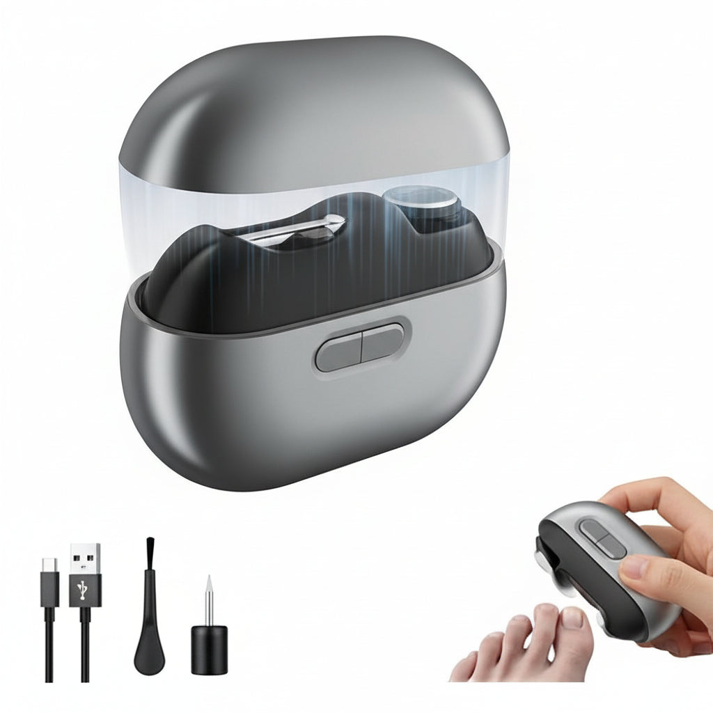 LED Ergonomic Electric Nail Trimmer