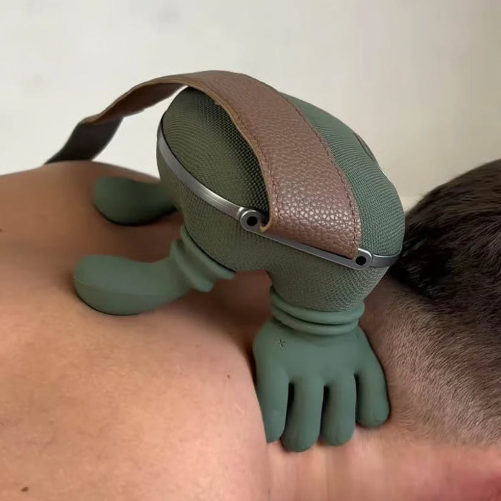 Portable Heat and Vibration Neck Massage Device