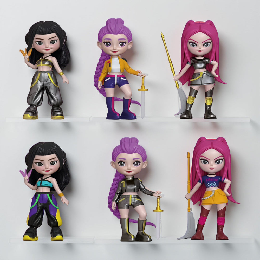 Collectible Anime Action Figure Set for Kids