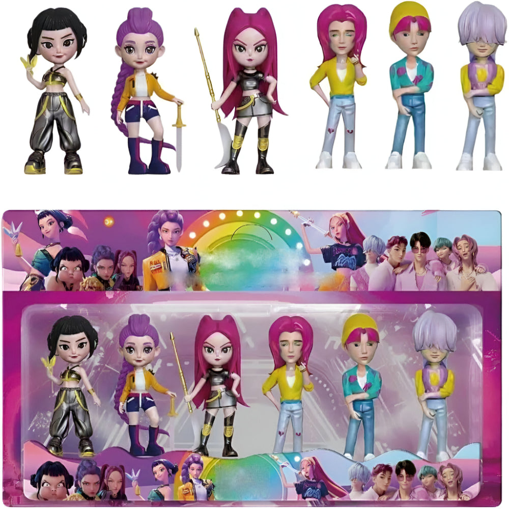 Collectible Anime Action Figure Set for Kids