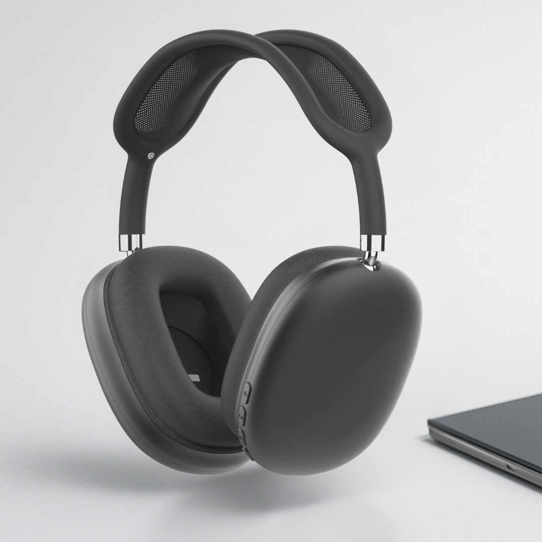 Wireless Noise-Cancelling Over-Ear Headset