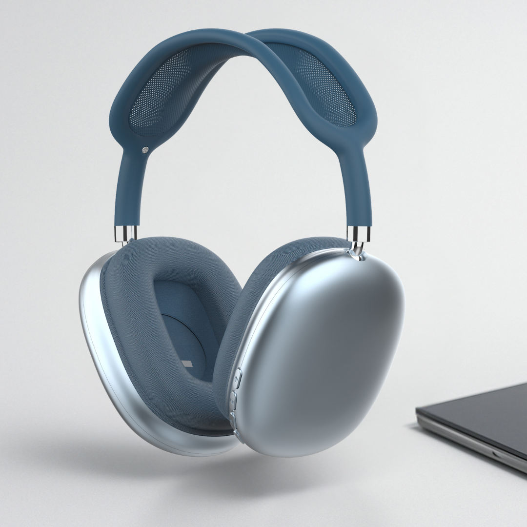 Wireless Noise-Cancelling Over-Ear Headset