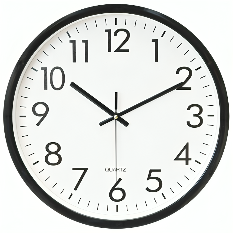 Classic Elegant Atomic Wall Clock