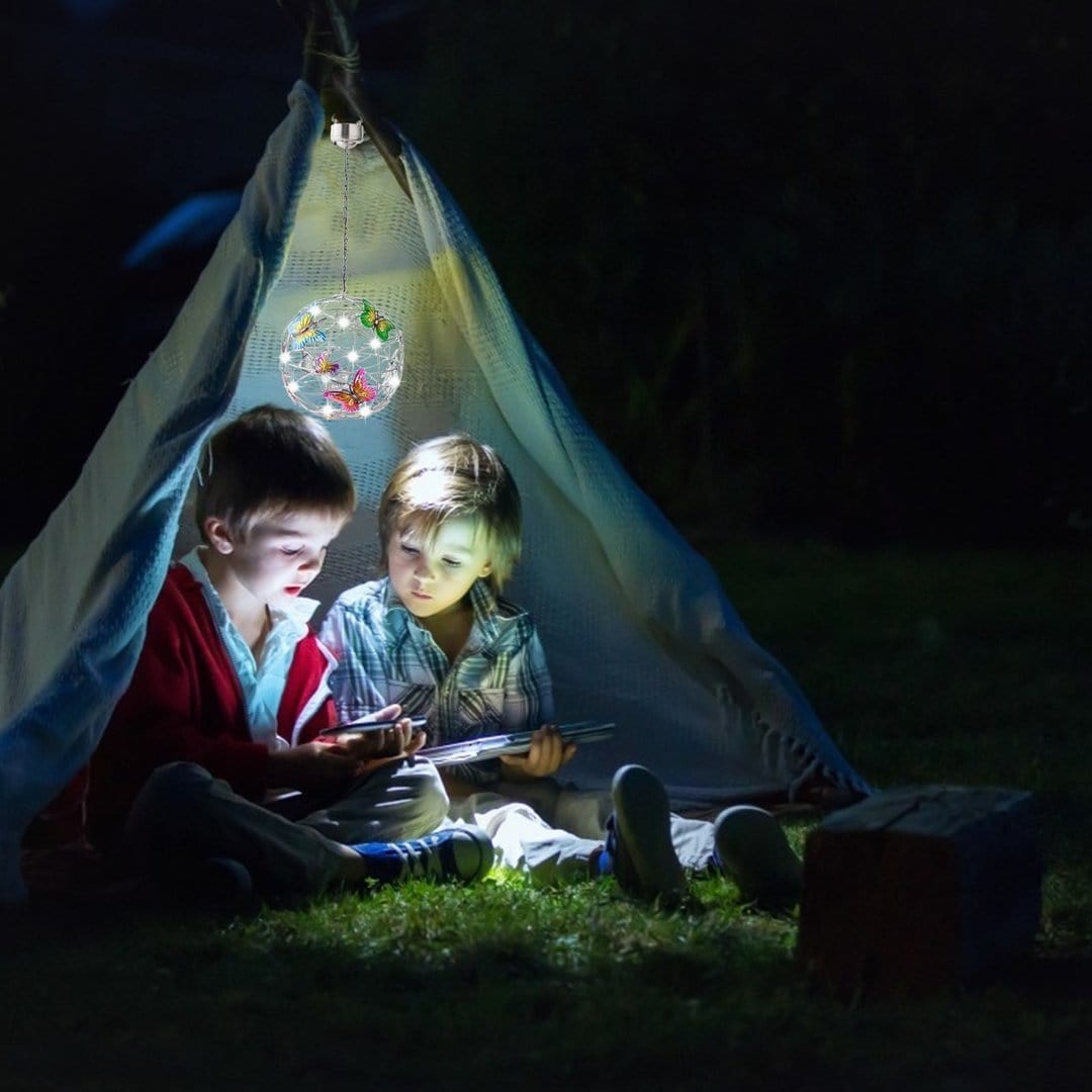 Enchanting Solar-Powered Butterfly Garden Lights