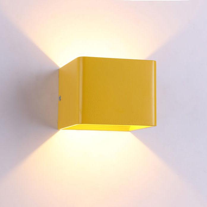 Mini LED Square Aluminum Wall Sconce