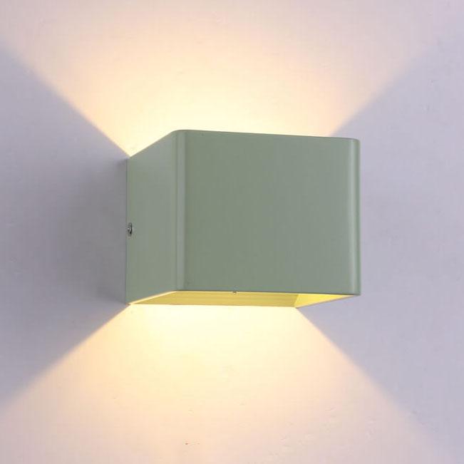 Mini LED Square Aluminum Wall Sconce
