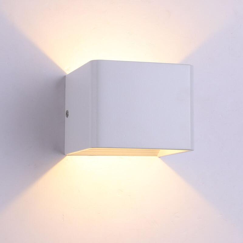 Mini LED Square Aluminum Wall Sconce