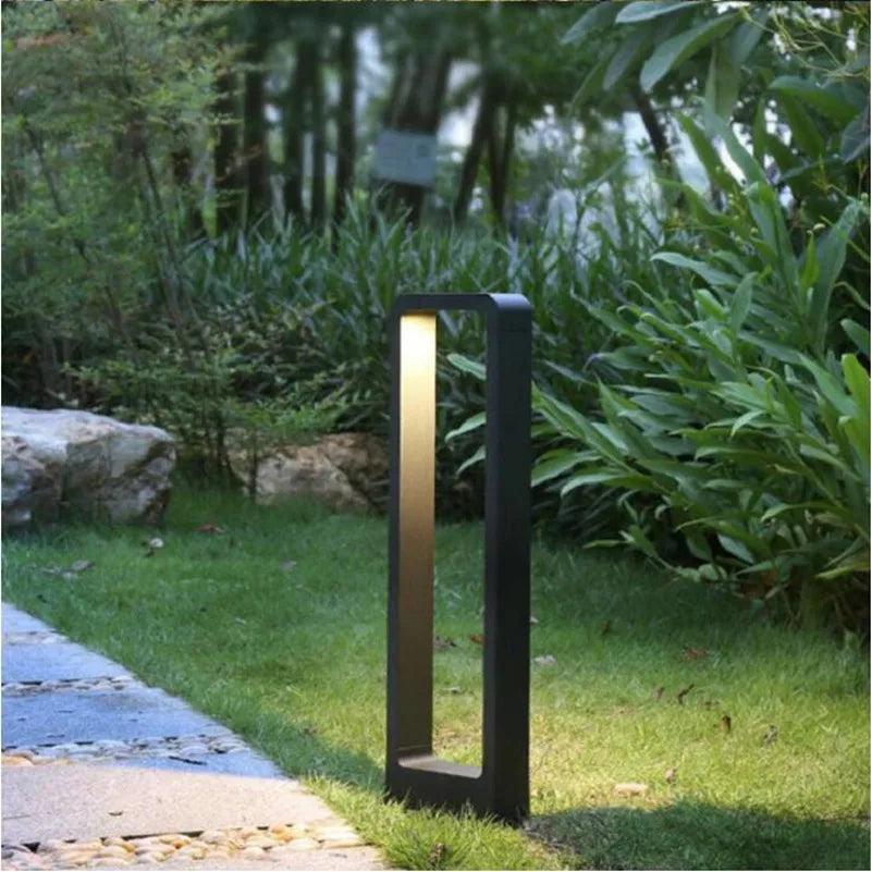 Waterproof Black Stainless Steel LED Garden Lights