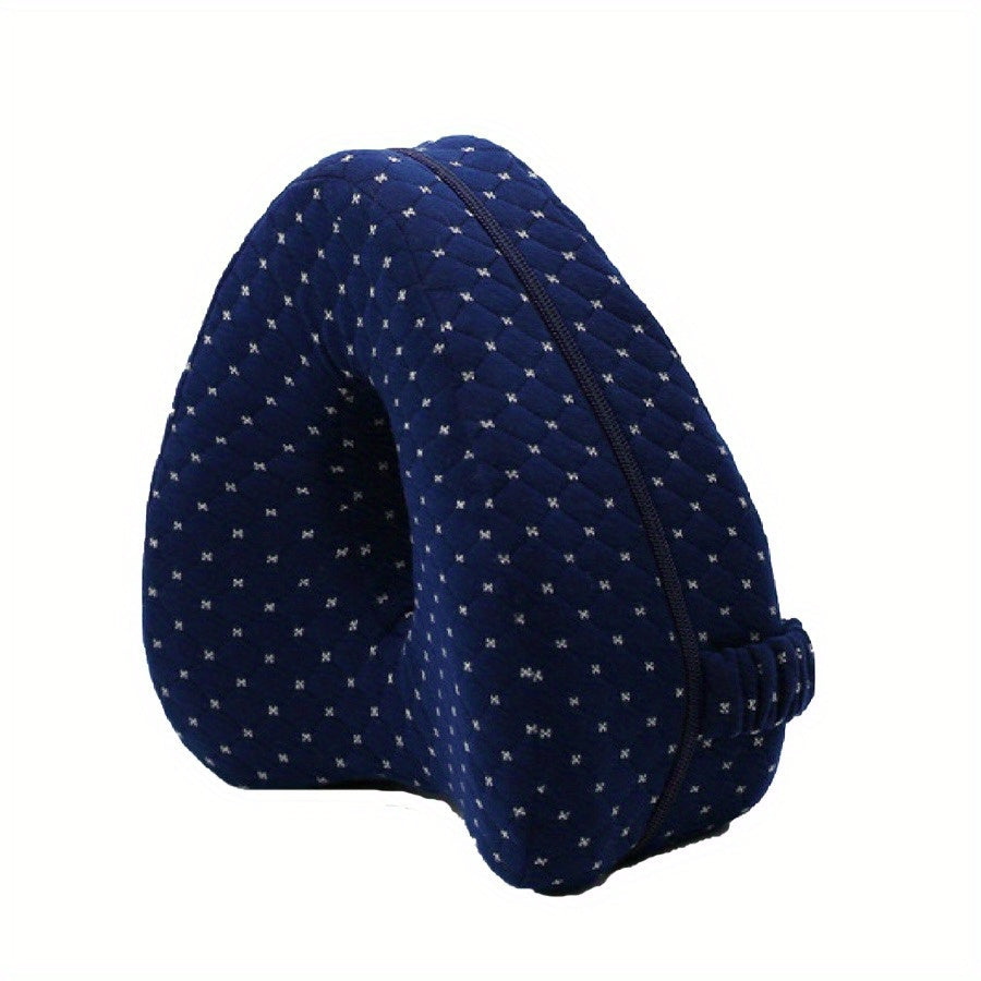 Ergonomic Side Sleeper Knee Pillow with Removable Washable Cover