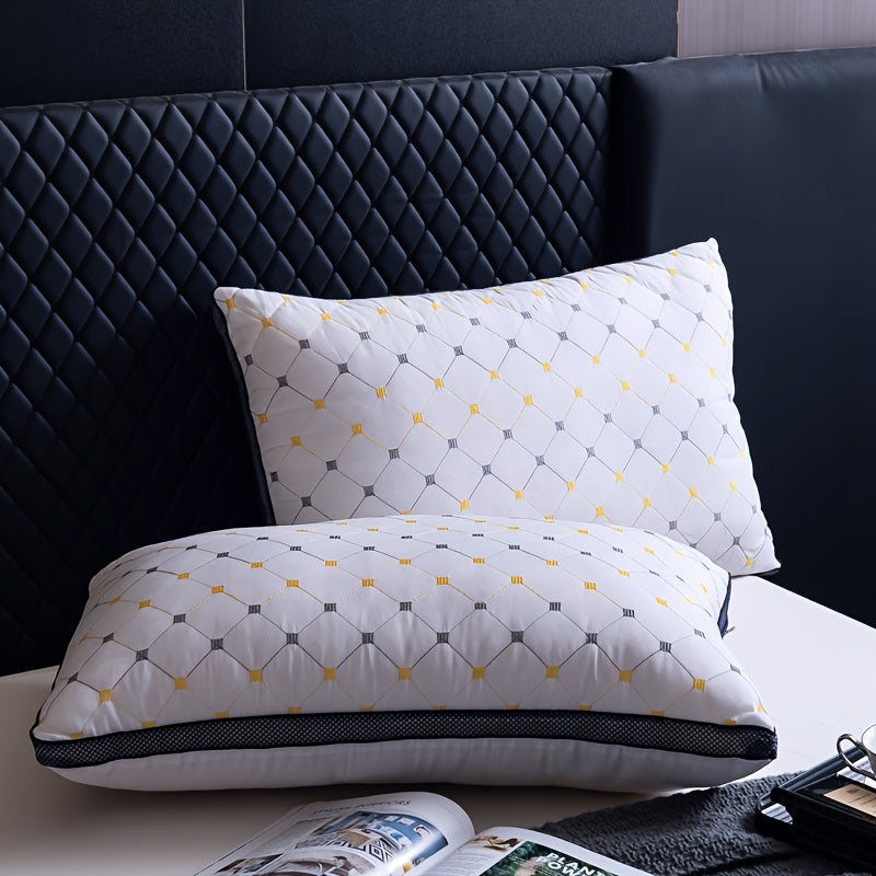 Soft Breathable Neck Support Pillow for Side and Back Sleepers