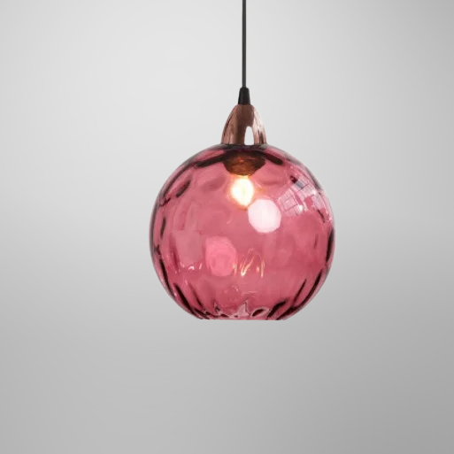 Glass Globe Pendant Light