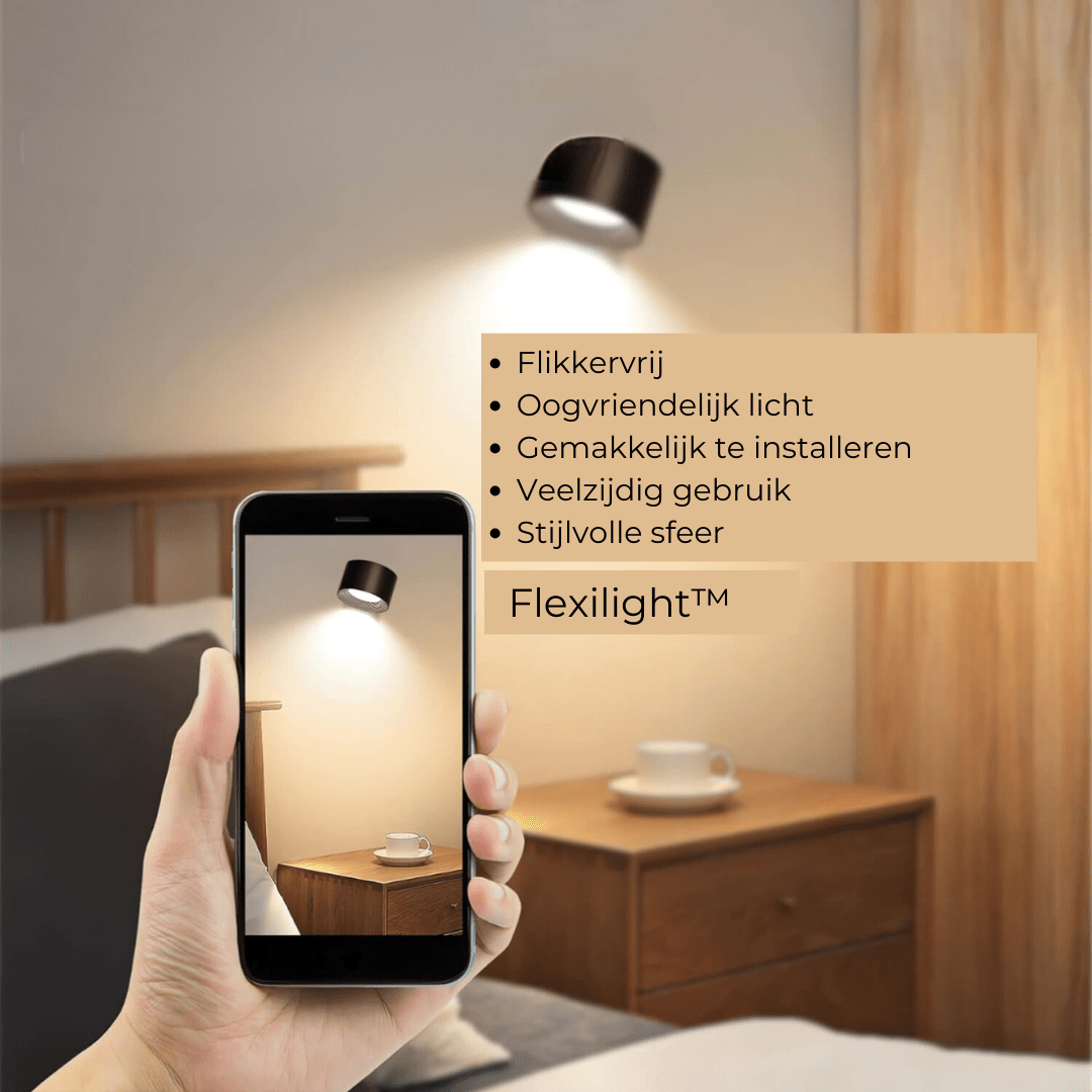 Rechargeable Cordless 360° Wall Light