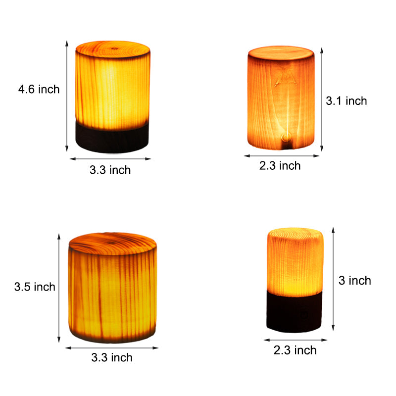 LumiHout Rechargeable LED Desk Lamp with Touch Control