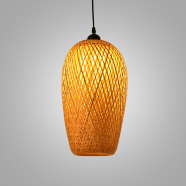 Handcrafted Rattan Pendant Light