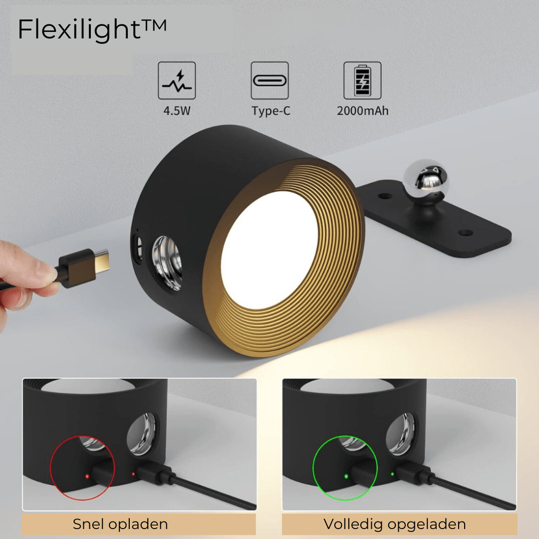Rechargeable Cordless 360° Wall Light