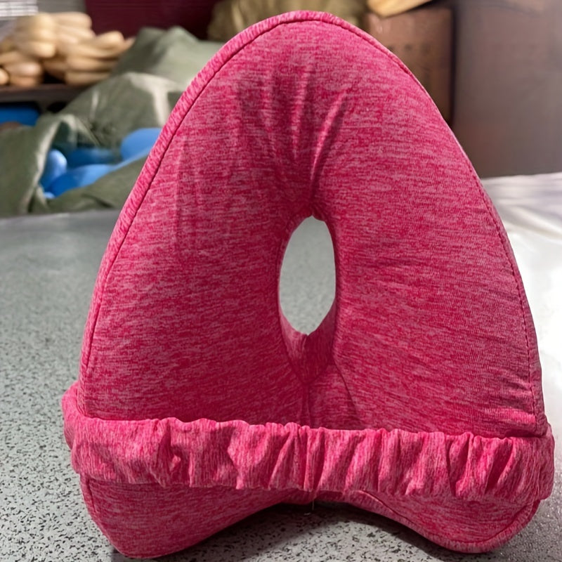 Ergonomic Side Sleeper Knee Pillow with Removable Washable Cover
