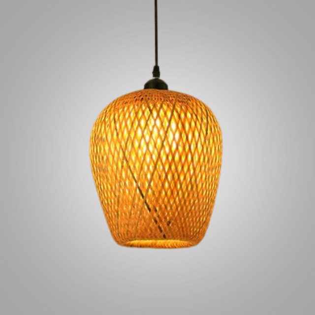 Handcrafted Rattan Pendant Light