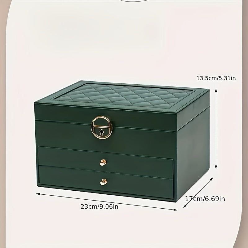 Luxury Jewelry Storage Box for Necklaces, Rings & Bracelets