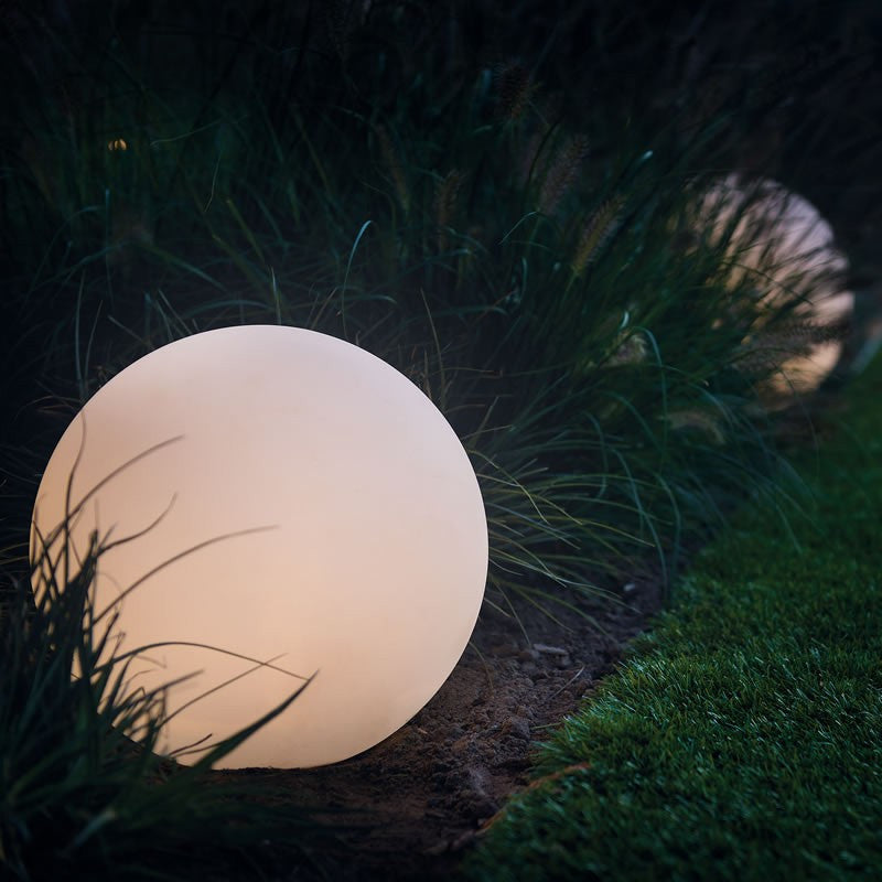Round Outdoor Garden Light
